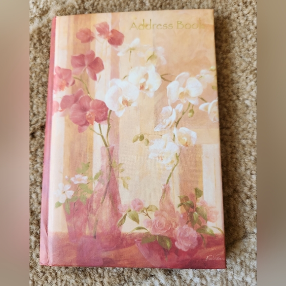 Floral Address Book - Picture 1 of 3